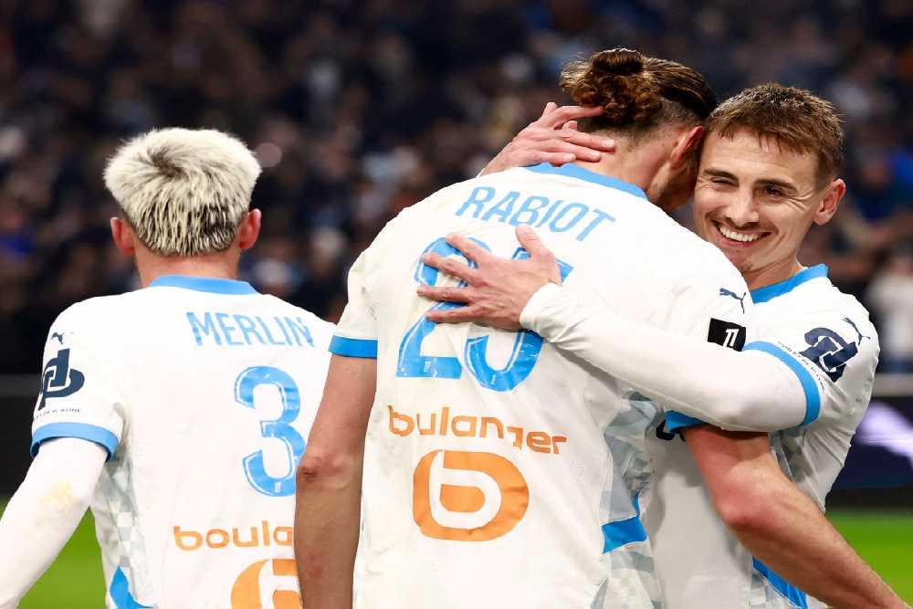 Marseille Amankan 3 Poin dari Lyon, Skor 3-2