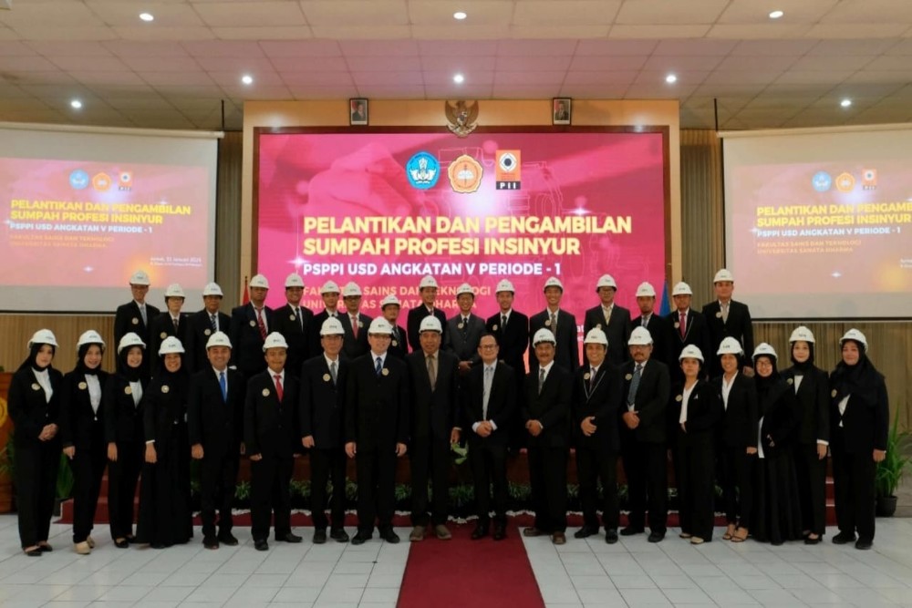 USD Luluskan 34 Insinyur Baru yang Siap Berkontribusi dalam Transformasi Dunia