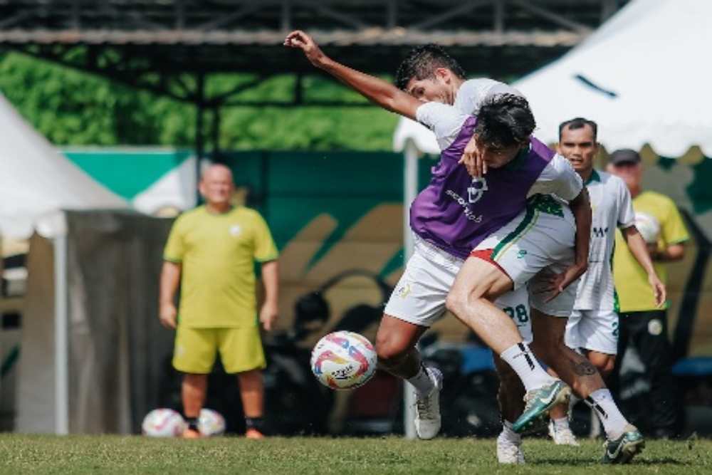 Derrota dos veces, los jugadores de PSS mental de PEDE MAZOLA están listos para ascender a Bali United