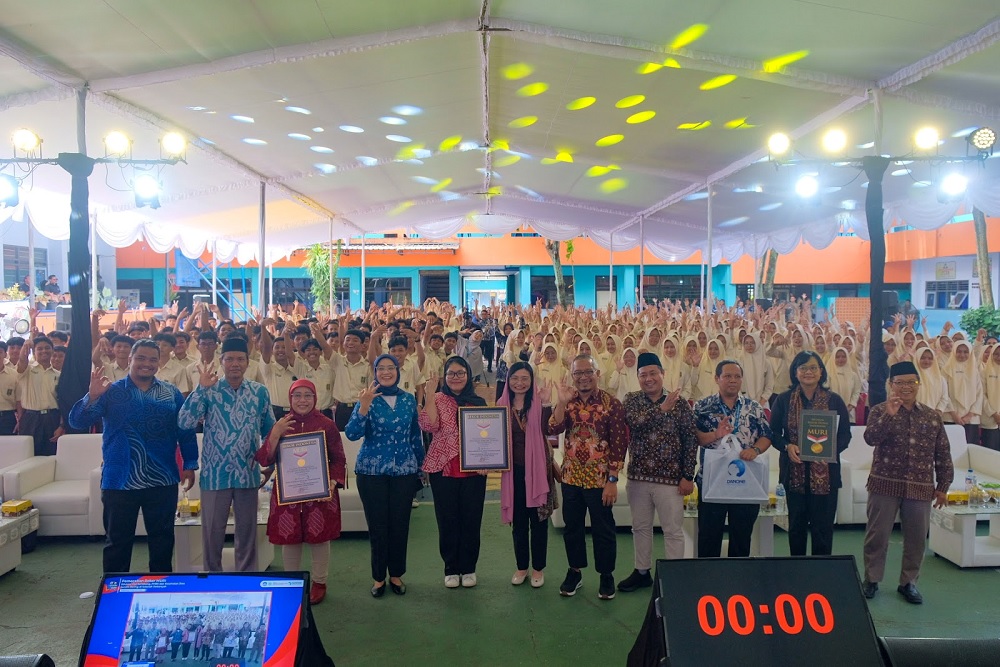 Danone Indonesia dan MPKU PP Muhammadiyah Gelar Edukasi Akbar Sekolah Sehat untuk Tekan Angka Stunting Nasional