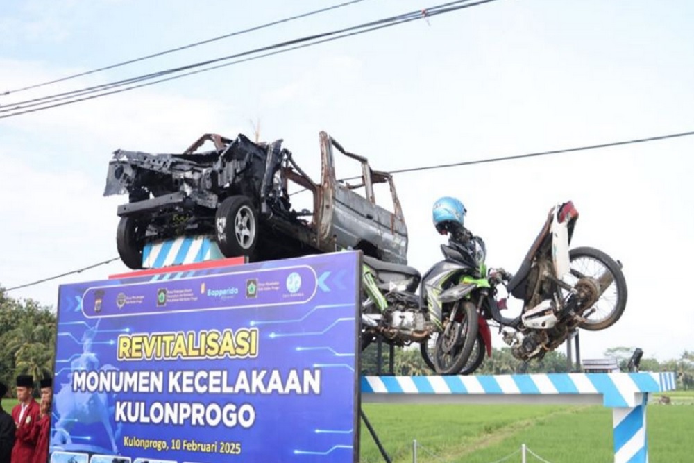 Melihat Monumen Kijang di Kulonprogo yang Kini Dibenahi, Jadi Pengingat Agar Jaga Safety Riding