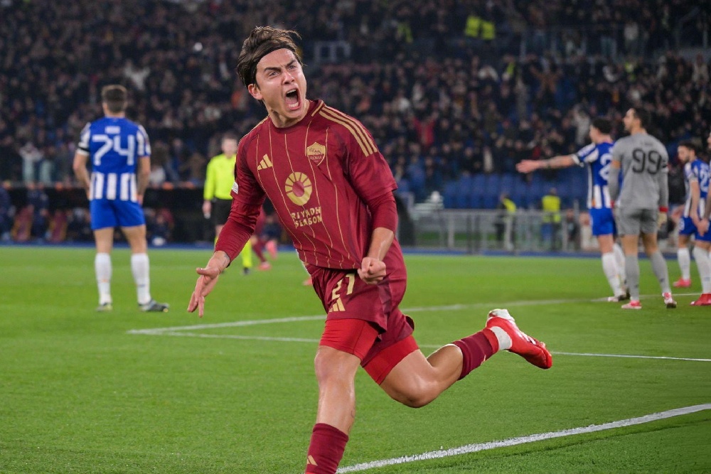 Tekuk FC Porto dengan Skor 2-3, AS Roma Pastikan Satu Tiket di 16 Besar Liga Europa