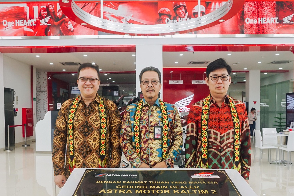 Perkuat Jaringan dan Layanan, Astra Motor Resmikan Gedung Main Dealer Baru di Kaltim