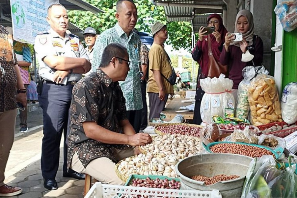 Sidak Stok Pangan di Bantul, Harga Cabai Naik Rp1.000 per Kilogram