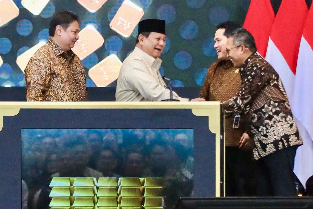 Sehari Setelah Presiden Prabowo Resmikan Bank Emas, Deposito Emas Pegadaian Tembus Hampir Setengah Ton