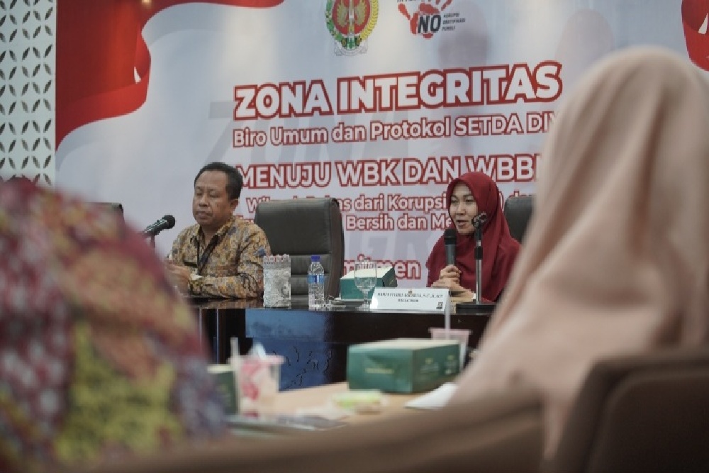 Biro UP Pemda DIY Canangkan Zona Integritas Menuju Wilayah Bebas Korupsi