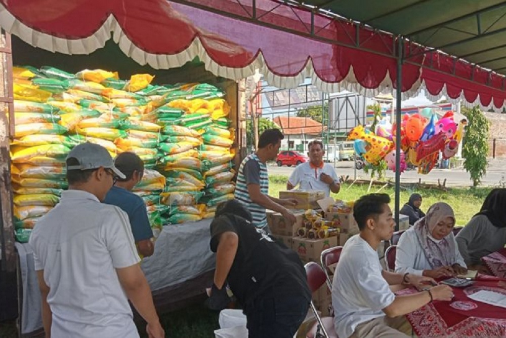 تثبيت أسعار المواد الغذائية ، DKUKMPP Bantul يحمل عمليات السوق في رمضان
