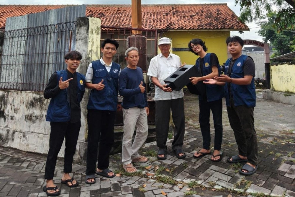 Insinerator Karya Mahasiswa Jadi Solusi Pemusnah Sampah, Biaya Murah dan Dilengkapi Filter Asap