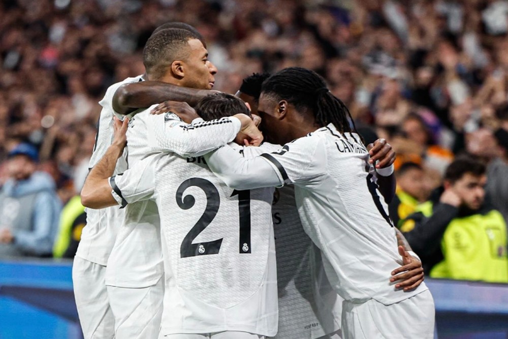 Hasil Derbi Real Madrid vs Atletico Madrid: Skor 2-1, Los Blancos Menang di Leg Pertama 16 Besar Liga Champions