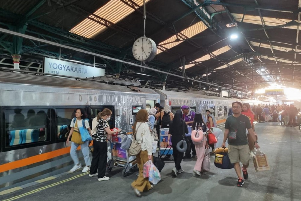 KAI Daop 6 Yogyakarta Catat 185.565 Tiket KA Lebaran Sudah Terjual