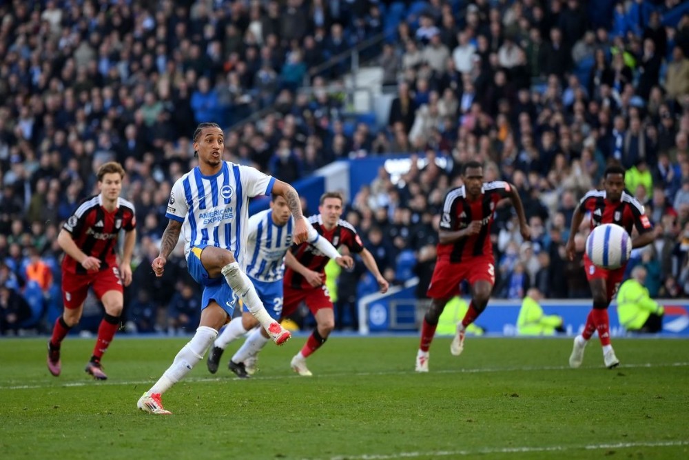 Hasil Brighton vs Fulham: Skor 2-1, Dramatis Penalti Joao Pedro di Menit Akhir Bawa Tuan Rumah Menang