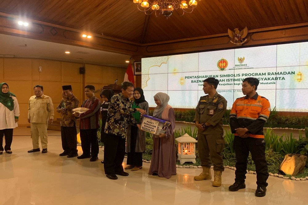 Program Ramadan Baznas DIY Sasar Marbot Masjid hingga Pekerja Rentan