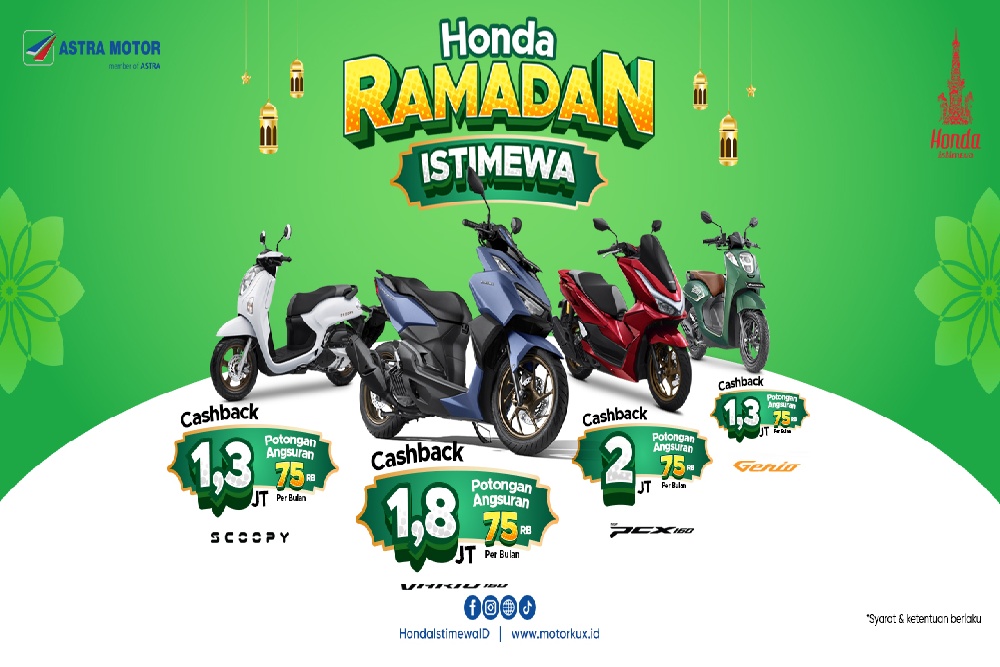 Honda Ramadan Istimewa Spesial di Bulan Maret