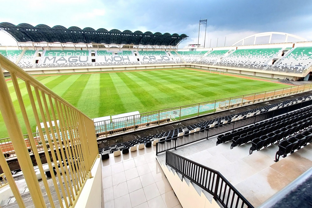 Punya Wajah Baru, Sejumlah Fasilitas Keselamatan di Stadion Maguwoharjo Ditingkatkan