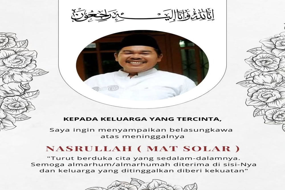 Innalillahi, Mat Solar Bajaj Bajuri Meninggal Dunia