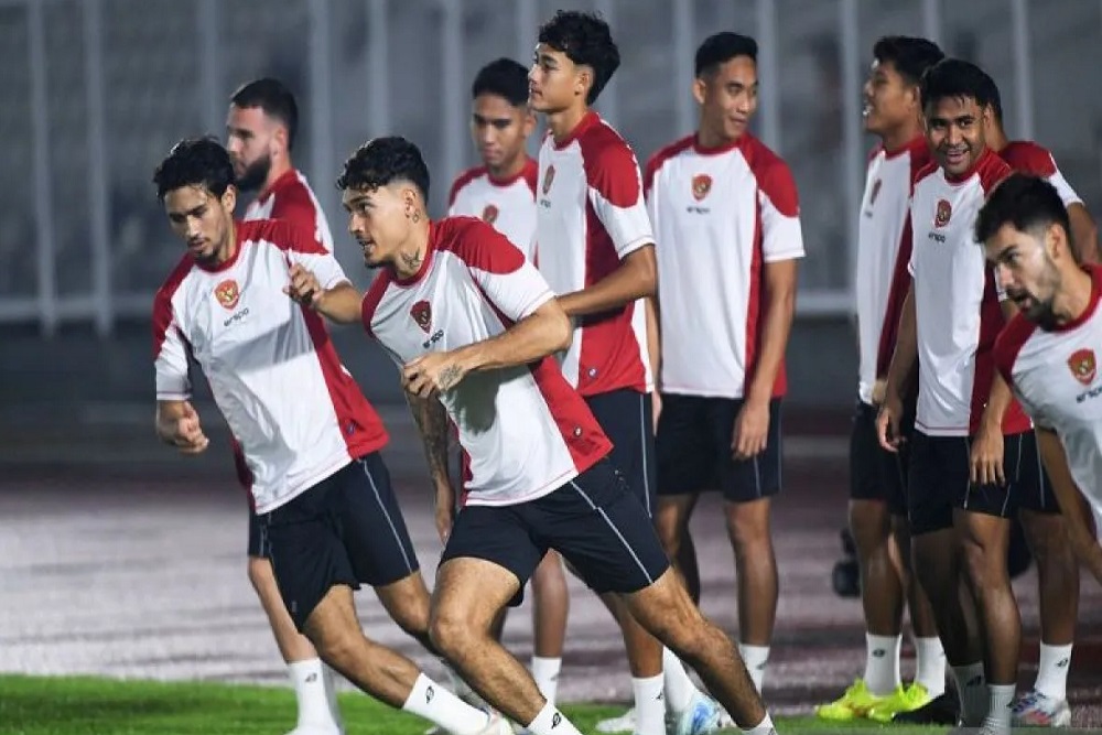 Timnas Indonesia Gelar Latihan Perdana untuk Lawan Australia, Ada Wajah Baru