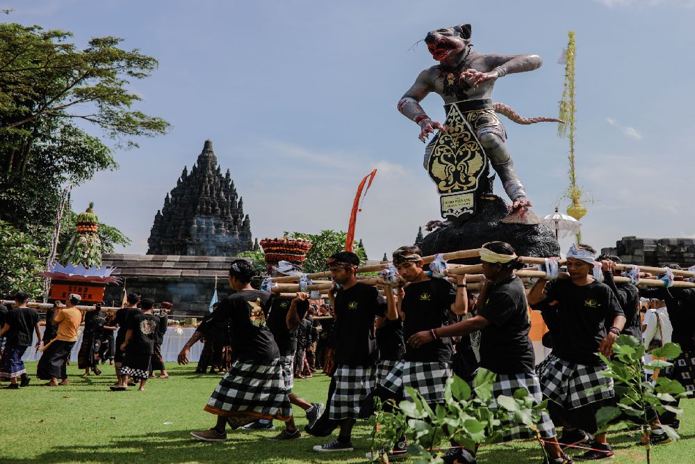 Upacara Tawur Agung Digelar di Candi Prambanan, Catat Tanggalnya