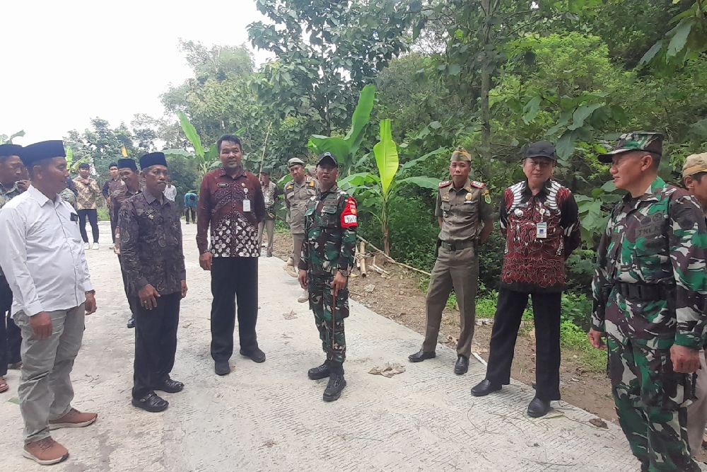 Hore! Berkat TMMD Kini Jalan Desa di Srimartani Piyungan Terhubung ke Gunungkidul