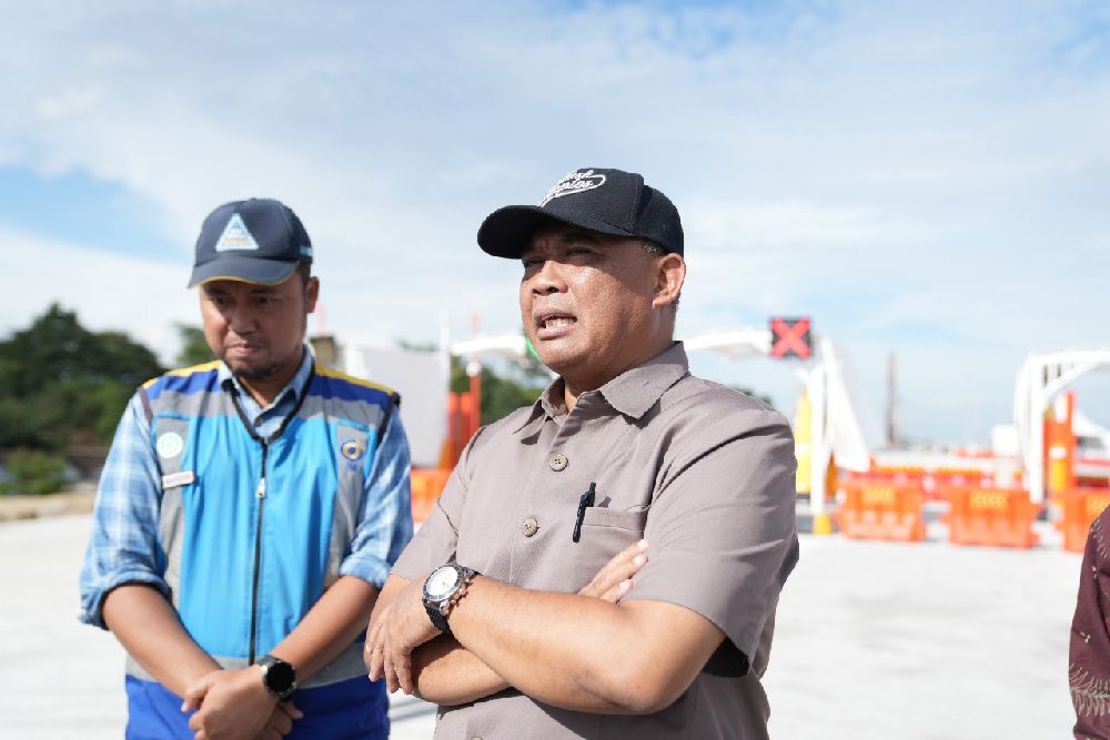 Tinjau Kesiapan Jalur Fungsional Tol Jogja-Solo, Bupati Sleman Minta Pagar Pembatas Disempurnakan