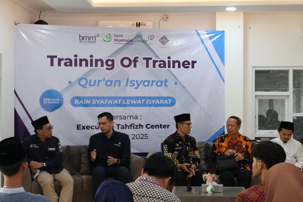 Gandeng Insight Investments Management, Qur'an Learning Center Yogyakarta Gelar Training of Trainer Quran Isyarat