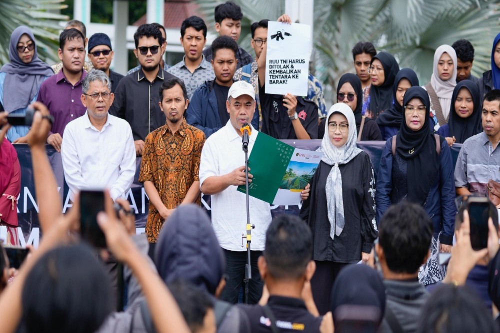 Akademisi UMY Tolak UU TNI, Ini 6 Tuntutannya