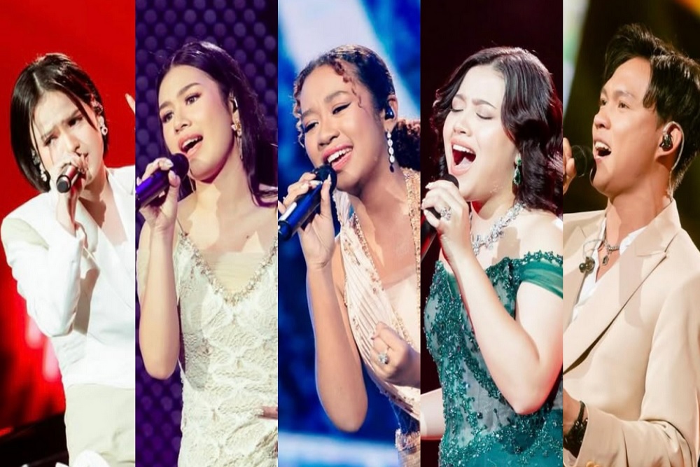 Kolaborasi Memukau Yovie Widianto x TOP 5 di Spektakuler Show 10 Indonesian Idol XIII