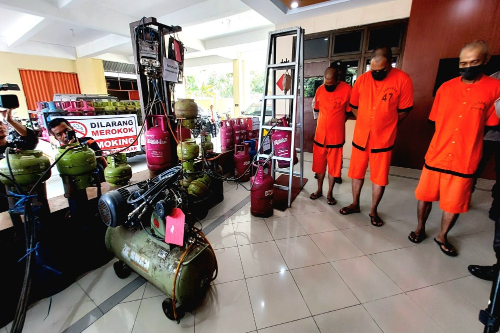 Bos Pangkalan di Kulonprogo Lakukan Praktik Curang, Sedot Gas LPG Bersubsidi Dipindah ke Tabung 12 Kg