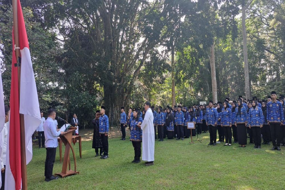 Sejarah Baru, Wali Kota Magelang Melantik 261 ASN di Puncak Gunung Tidar, Ini Tujuannya