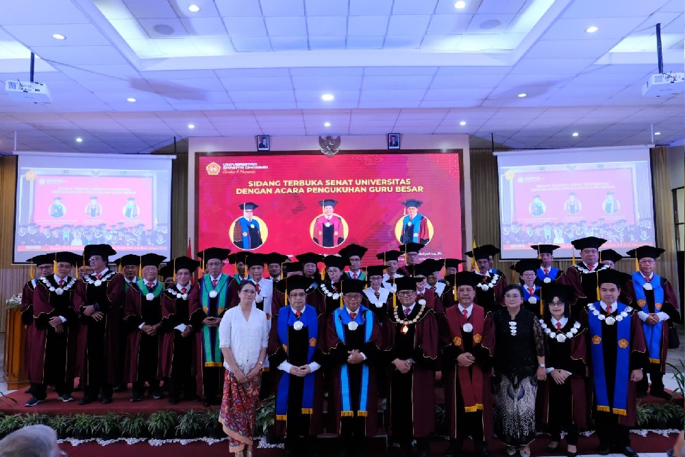 Universitas Sanata Dharma Kukuhkan Tiga Guru Besar Baru