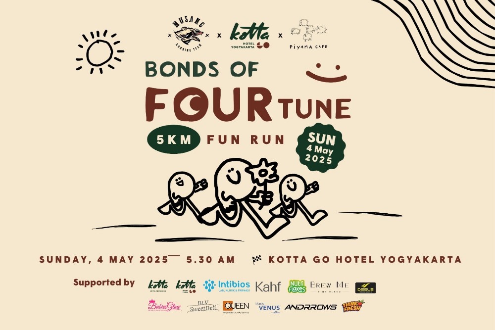 Kotta GO Yogyakarta Rayakan Anniversary ke-4 Bertema Bonds of FOURtune dengan Fun Run, Aksi Lingkungan, dan Promo Menarik