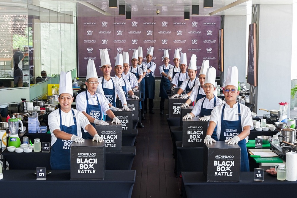 Belasan Chef dan Staf F&B Bertarung Kreativitas dalam Archipelago Black Box Battle
