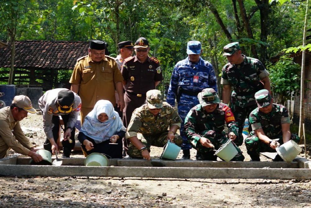 Program TMMD di Gunungkidul Diharapkan Bisa Mendongkrak Perekonomian Masyarakat