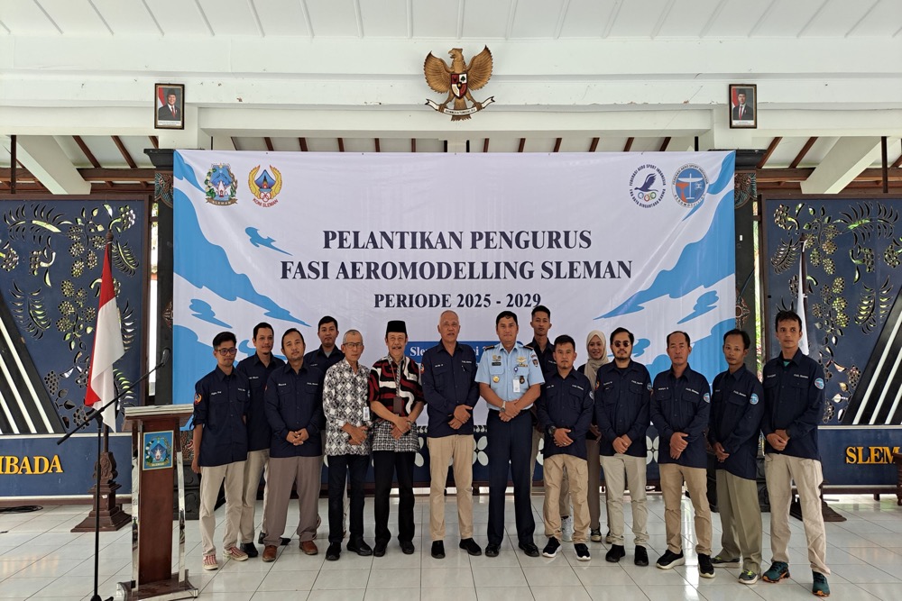 Kepengurusan Baru, Fasi Aeromodelling Sleman Targetkan Emas di Porda DIY 2025