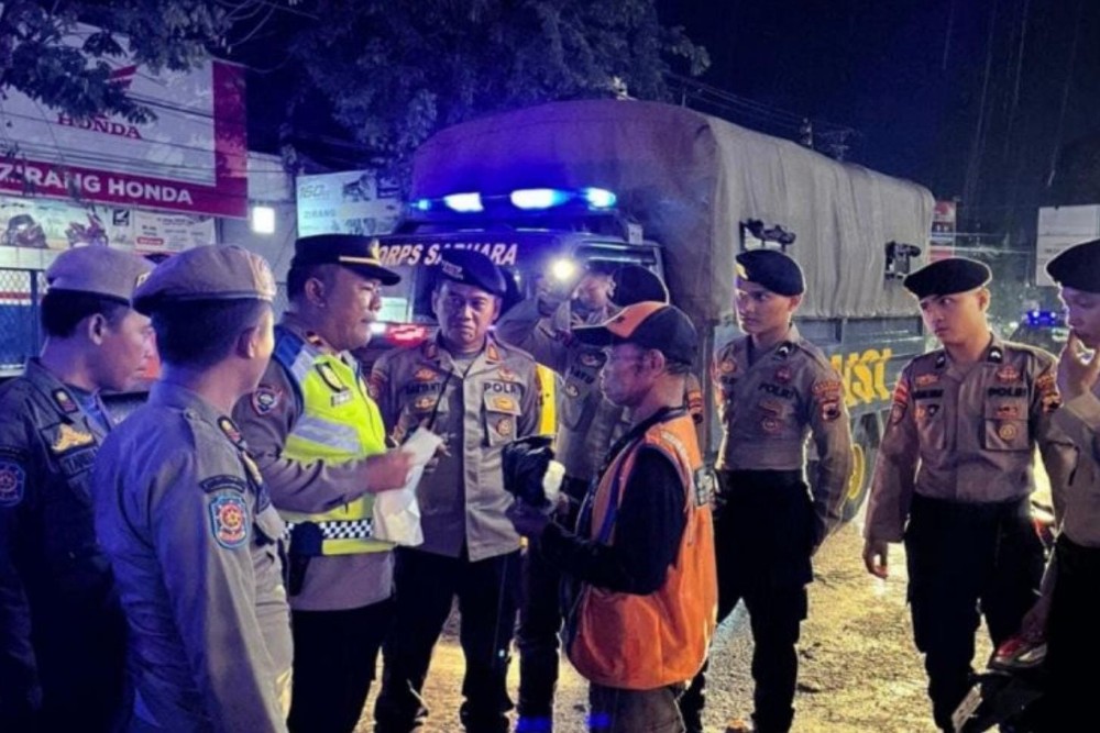 Ratusan Preman Ditangkap dalam Operasi Serentak di Jawa Tengah