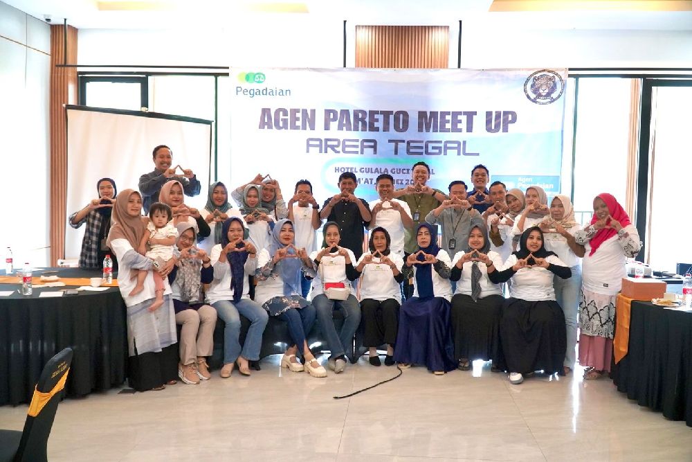 Gelar Agen Pareto Meet Up Area Tegal, Pegadaian Hadirkan Agen Berprestasi Nasional