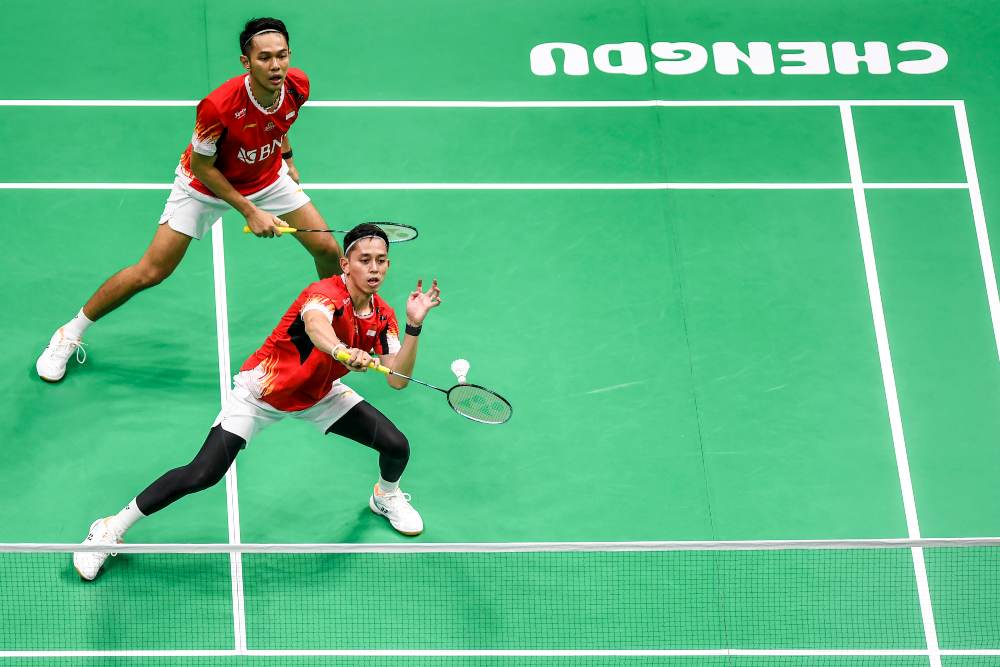 Indonesia Hanya Menyisakan Fajar/Rian dan Amri/Nita di Semifinal Thailand Open 2025
