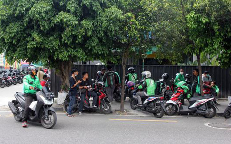 Ojol Gelar Demo, Gojek Jamin Layanan Pelanggan Tetap Jalan