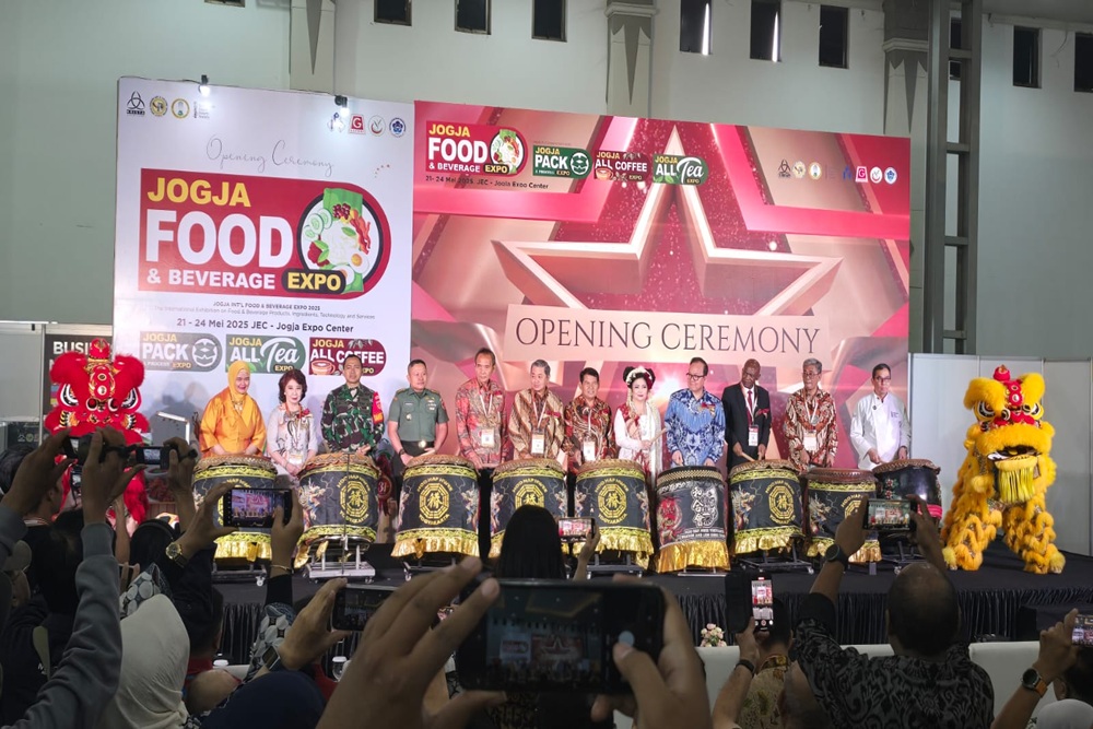 Jogja Food Beverage Expo 2025 Resmi Dibuka, Sinergi dengan 3 Pameran Lain