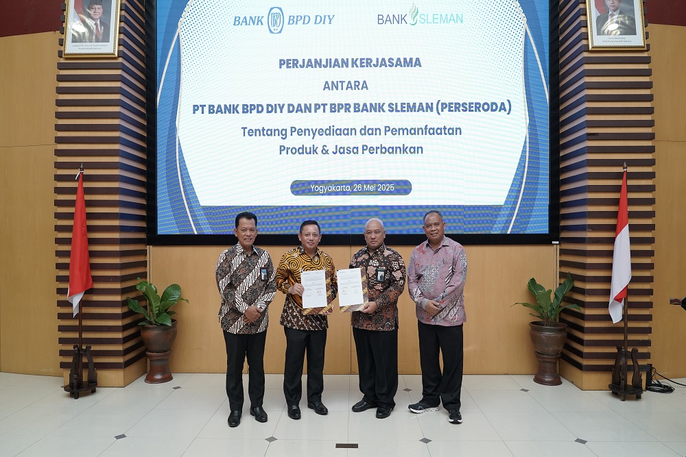 Bank BPD DIY dan BPR Sleman Perkuat Kerja Sama Digitalisasi Layanan Perbankan