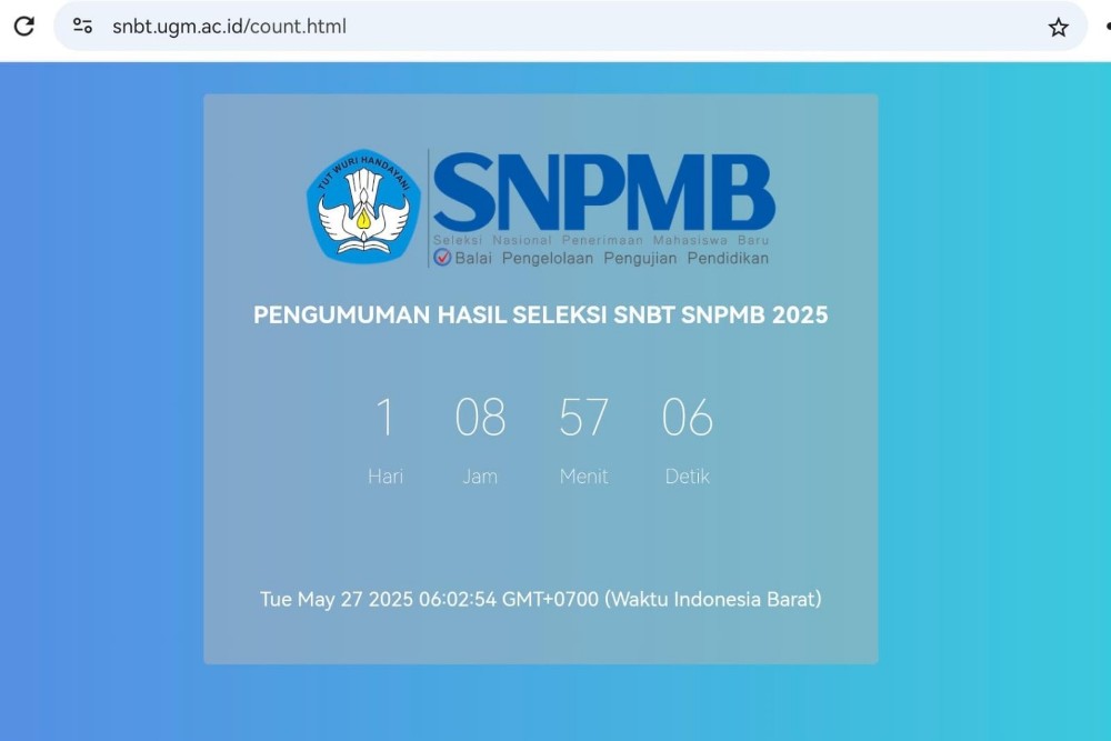 Hasil SNBT 2025: Link Pengumuman UGM, UNY, UPN, UI hingga ITB