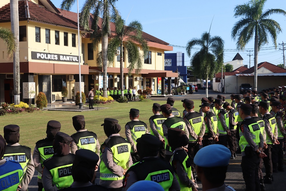 Libur Kenaikan Isa Almasih, Polres Bantul Terjunkan 921 Personel Pengamanan
