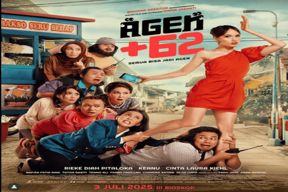 Hadirkan Misi Kocak Rieke Diah Pitaloka, Film Agen +62 Tayang 3 Juli 2025 di Bioskop