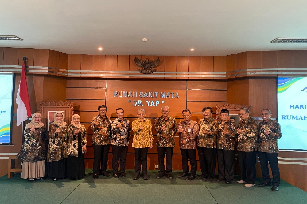 Hadiri HUT ke-102, Wali Kota Jogja Akan Libatkan RS YAP untuk Skrining Kesehatan Mata