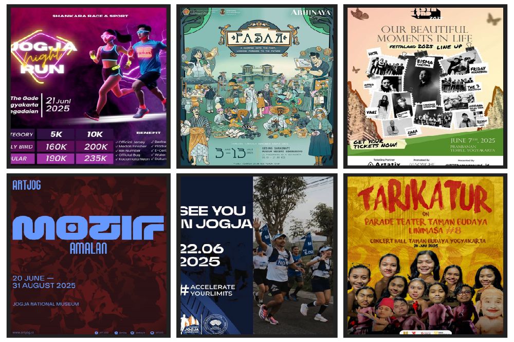 Agenda Wisata di Jogja Selama Juni 2025: dari Artjog 2025 Sampai Mandiri Jogja Marathon