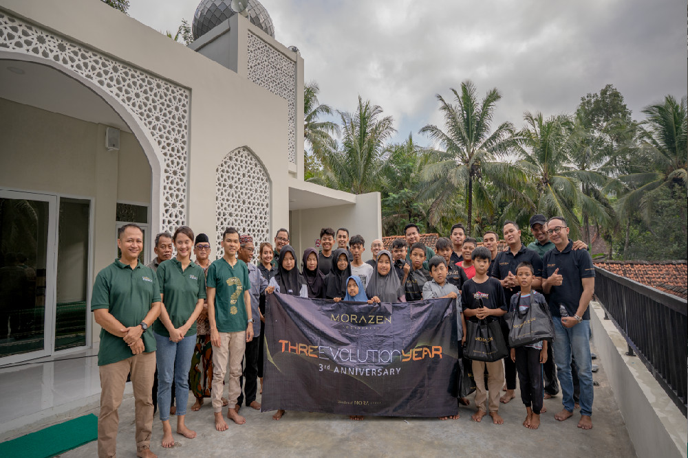 THREevolutionYears: MORAZEN Yogyakarta Sambut Usia ke-3 dengan Aksi Sosial Bersama Anak-Anak Pondok Pesantren
