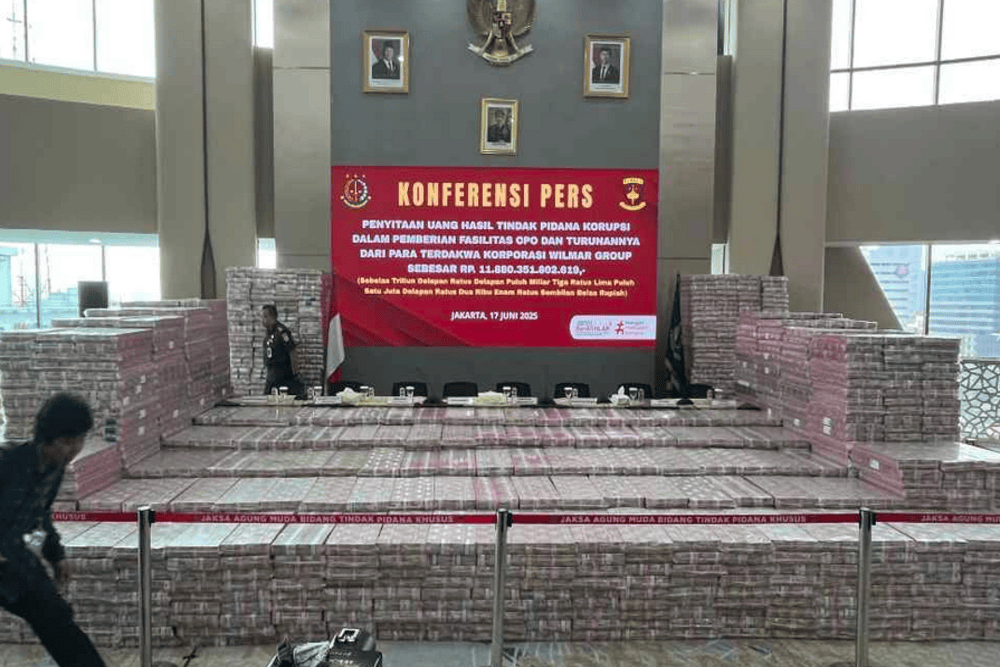 Uang Rp11,8 triliun yang Disita Kejagung dari Perkara Korupsi Minyak Goreng Berasal dari 5 Korporasi Wilmar