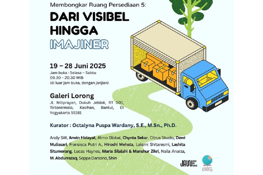 Galeri Lorong Gelar Pameran Membongkar Ruang Persediaan 5: Dari Materi Hingga Imajiner