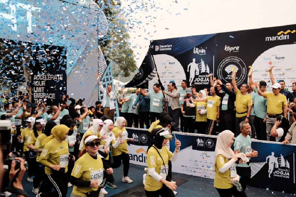 Mandiri Jogja Marathon 2025 Catat Rekor, Diikuti 9.200 Pelari dari 17 Negara