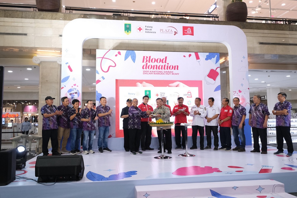 Anniversarry 39th Rotary Club Yogyakarta Bekerja Sama dengan Plaza Ambarrukmo Gelar Aksi Blood Donation 1.000 Kantong