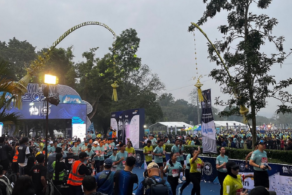 BNNP DIY Manfaatkan Momentum Mandiri Jogja Marathon untuk Kampanye Hidup Sehat Tanpa Narkoba